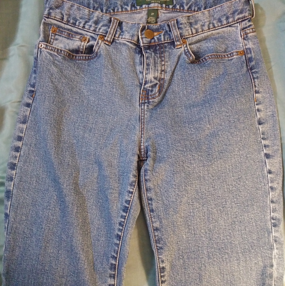 Vintage Stone Washed Ralph Lauren Jeans Petite